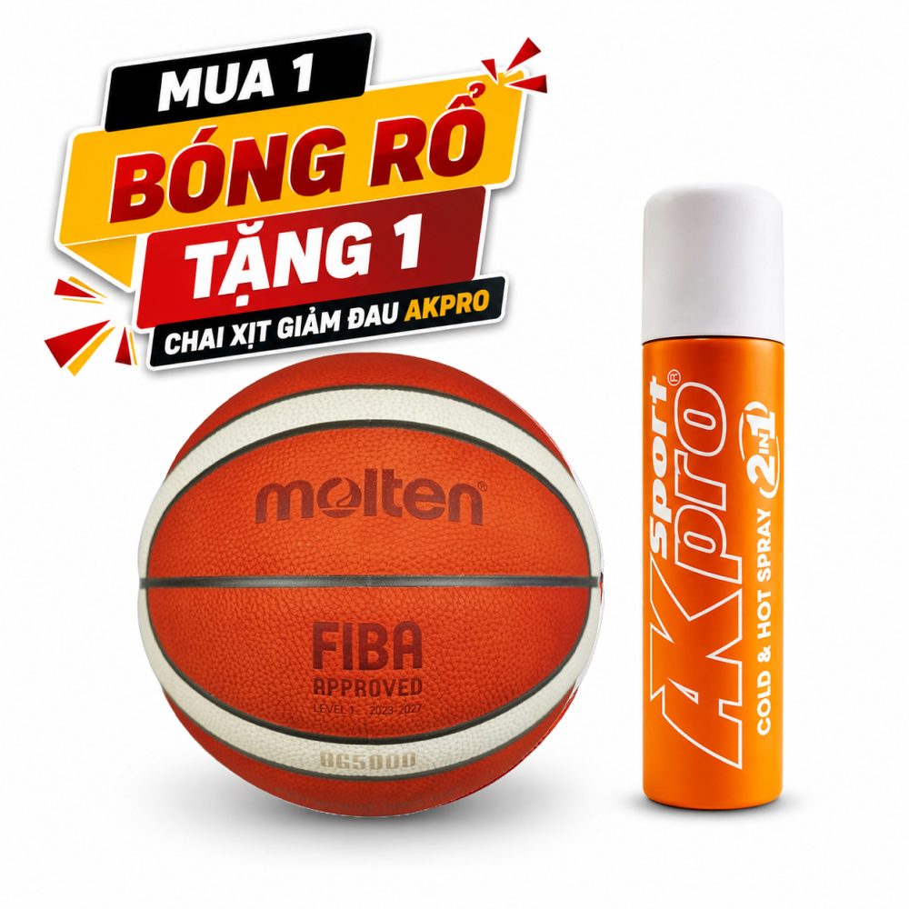 Bóng rổ Molten B6G5000 - Size 6