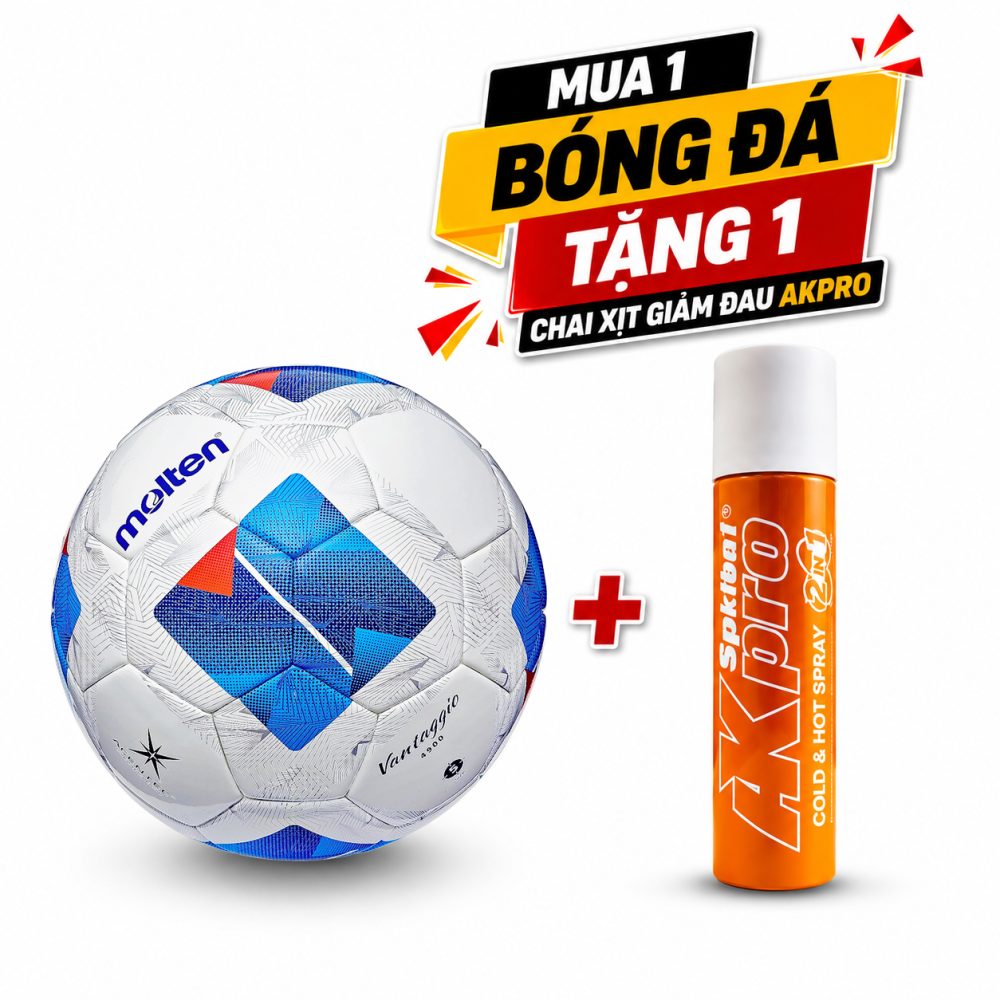 Bóng đá số 5 Molten F5N4900 - Tiêu chuẩn FIFA Quality Pro