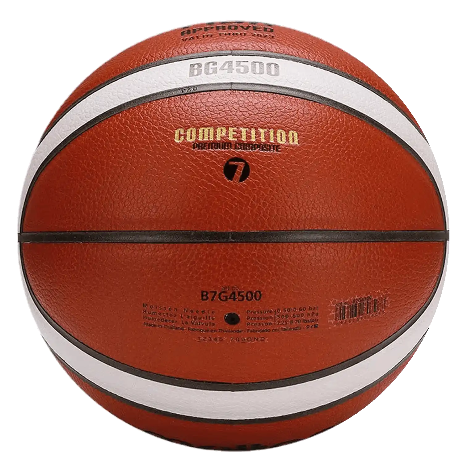 Bóng rổ Molten B7G4500 - Size 7 - Ảnh 5