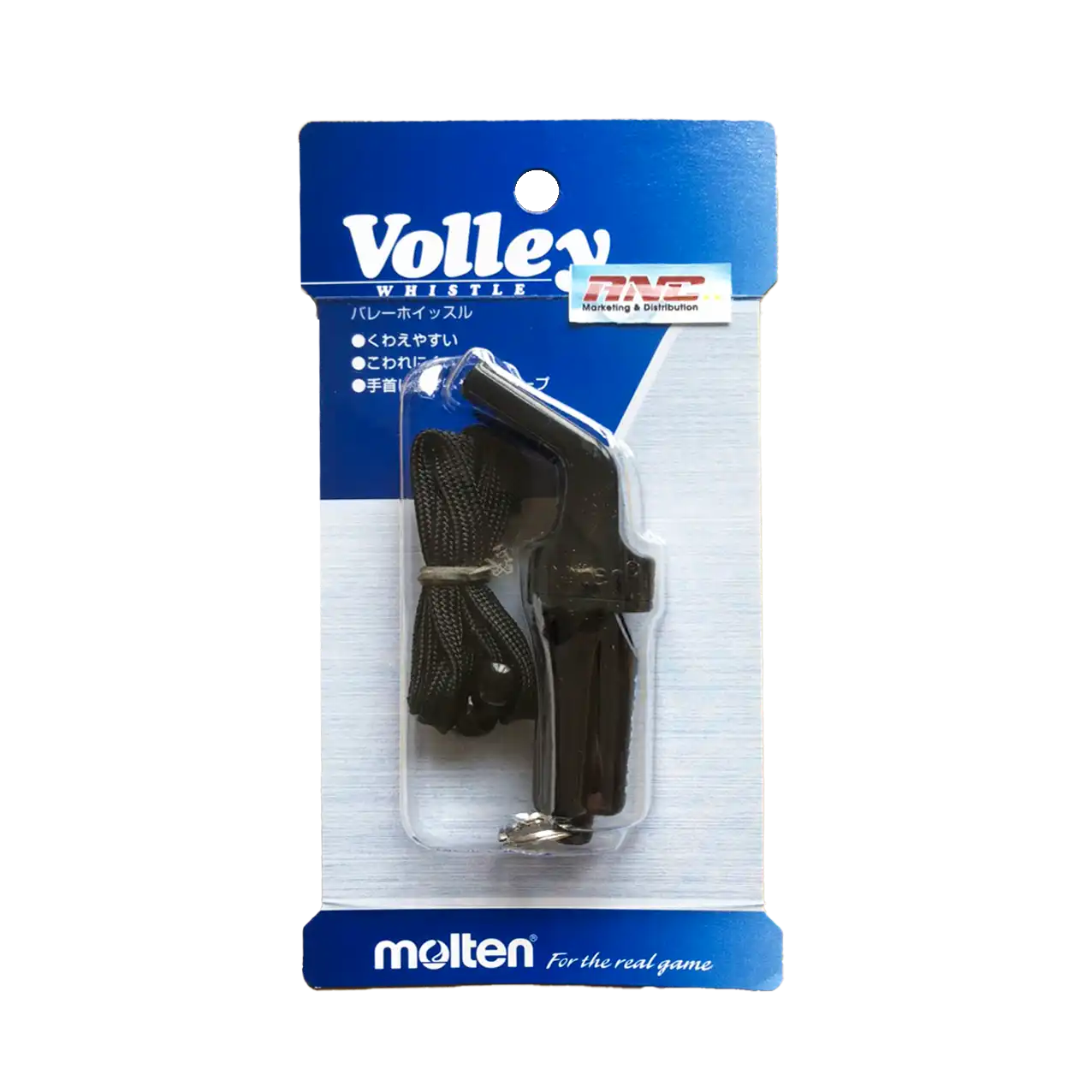 Còi bóng chuyền Molten WVBK màu Đen - Ảnh 2