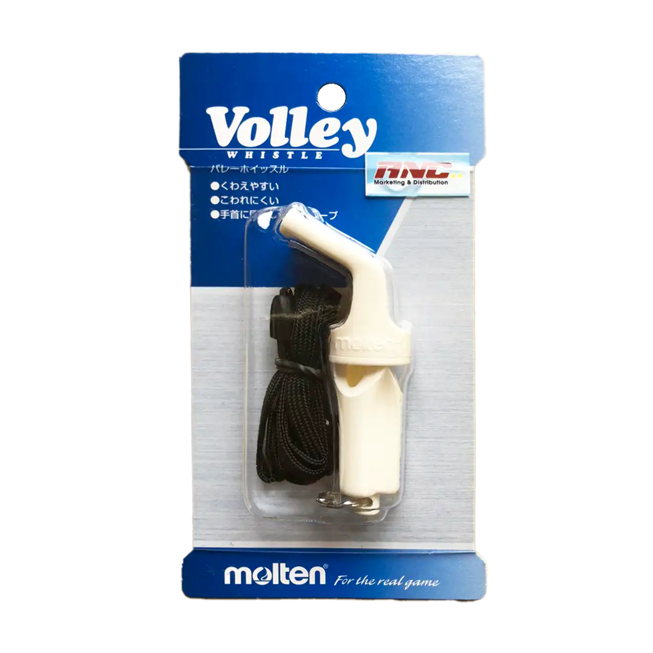 Còi bóng chuyền Molten WVW màu Trắng - Ảnh 2
